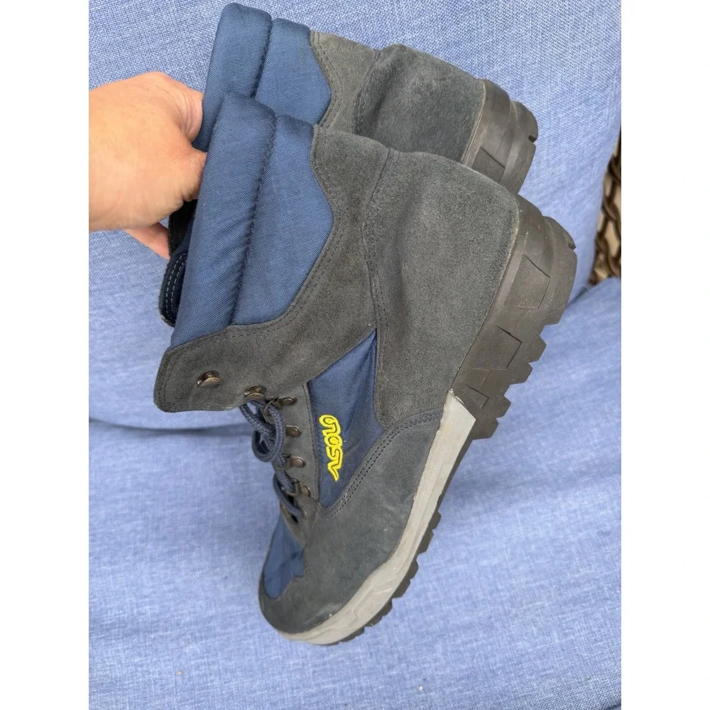 ASOLO Mens Hiking Boots size 13 blue/black